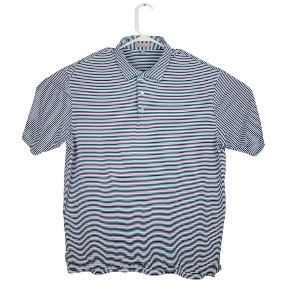 Men Peter Millar Crown Golf Polo Shirt sz XL